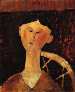 Amedeo Modigliani Portrait of Mrs. Hastings China oil painting art